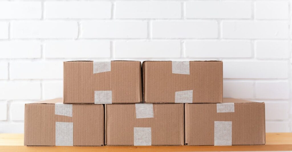 日本のECサイトでの注文の流れを説明するインターフェース。簡潔でわかりやすい設計。