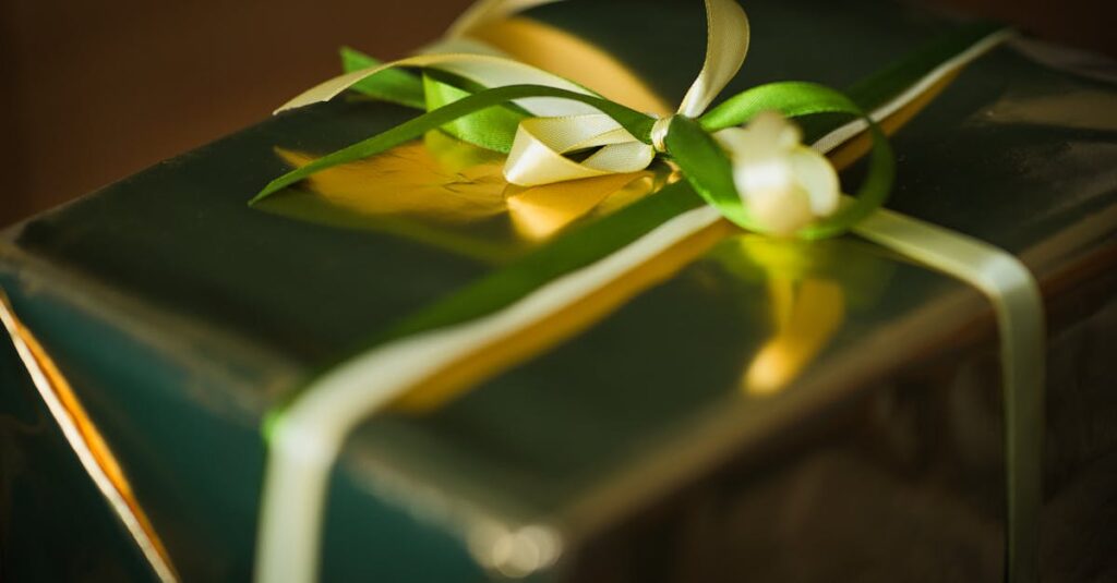 高級感あふれる和風ギフトパッケージ。丁寧な包装と美しい熨斗が特徴。